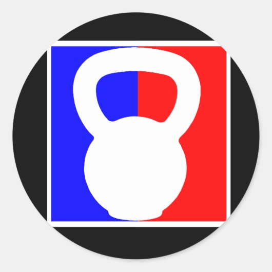 Kettlebell Proロゴシール ラウンドシール (正面)