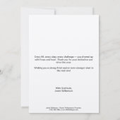 Kettlebell Stronger Year Stronger You Christmas ノートカード (裏面)