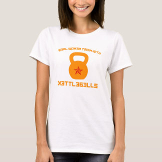 Kettlebellsの本当の女の列車 Tシャツ