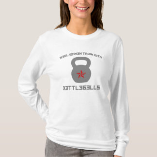 Kettlebellsの本当の女の列車 Tシャツ