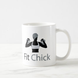 Kettlebellsの適当なひよこ コーヒーマグカップ