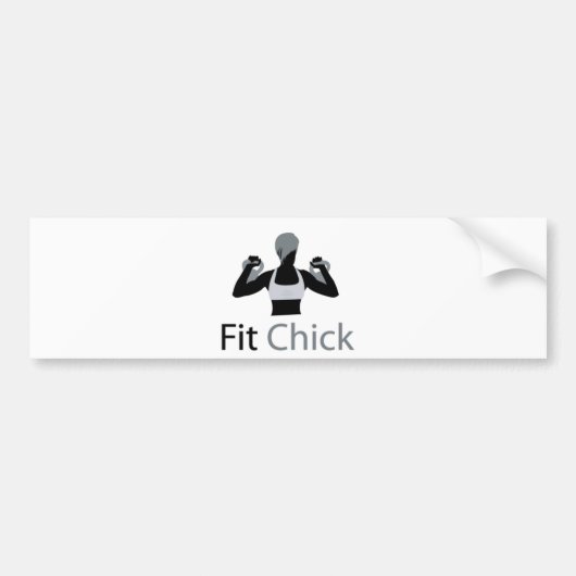 Kettlebellsの適当なひよこ バンパーステッカー (正面)