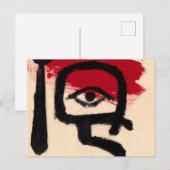 Kettledrummer by Paul Klee ポストカード (正面/裏面)