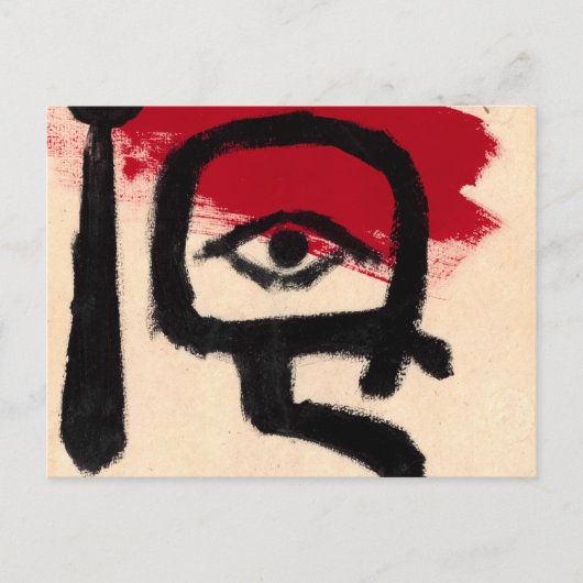 Kettledrummer by Paul Klee ポストカード (正面)