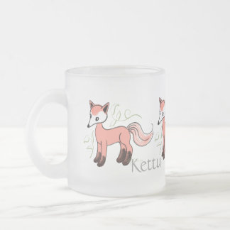 Kettu -- かわいいフィンランドの狐 フロストグラスマグカップ