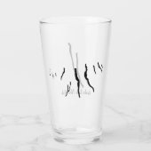 Keuka Lake, NY飲料用ガラス タンブラーグラス (裏面)