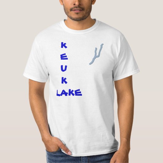 keuka YのKEUK湖 Tシャツ (正面)