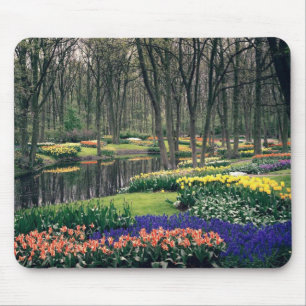 Keukenhofの花の宴会 マウスパッド