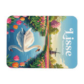 Keukenhof Netherlands マグネット (横)