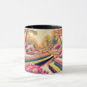 Keukenhof, Theハートの園芸 マグカップ (中央)