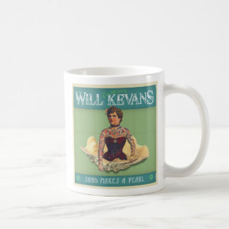 Kevansの砂作ります真珠のマグを コーヒーマグカップ