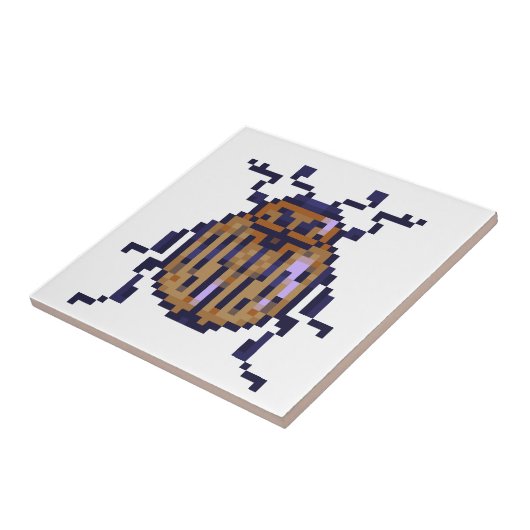 Kever oker pixelart タイル (側面)