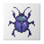 Kever paars pixelart タイル (正面)