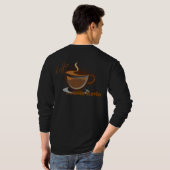 Kevinとコーヒーを Logo Tシャツ (裏面フル)