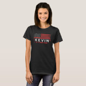 KEVIN AMERICAN FLAG  FOR KEVIN Tシャツ (正面フル)