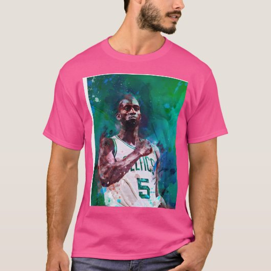 Kevin Garnett Celtics混合メディア Tシャツ (正面)