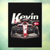 Kevin Magnussen、Formula 1ドライバ、KMAG20 ウィンドウサイン (シート3)