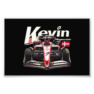 Kevin Magnussen、Formula 1ドライバ、KMAG20 フォトプリント