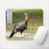 Kevin The Turkey – 旧ウェストフィールド、CT マウスパッド (マウス)