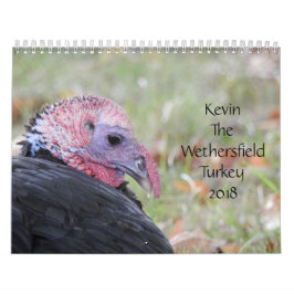 Kevin The Turkey - Old Wethersfield, CT カレンダー