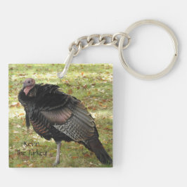 Kevin The Turkey - Old Wethersfield, CT (2写真) キーホルダー
