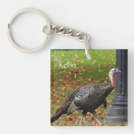 Kevin The Turkey - Old Wethersfield, CT (2写真) キーホルダー