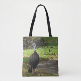 Kevin The Turkey - Old Wethersfield, CT （2辺） トートバッグ