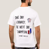 Kevinsのトランプのポーカーのワイシャツ Tシャツ (裏面)