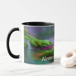 Kevin's Morning Teaカスタマイズ可パーソナライズされた能 マグカップ