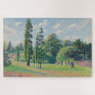 Kew Garden, London, Near a Pond (1892) by Pissarro ジグソーパズル