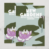 Kew Gardens London旅行ポスター シーズンカード (正面/裏面)