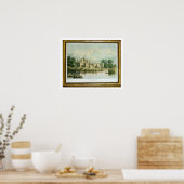 Kew PalaceはBrentfordから見て、Thoによって刻まれた ポスター (キッチン)