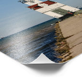 Kewaunee Light house – ミシガン湖 フォトプリント (角)