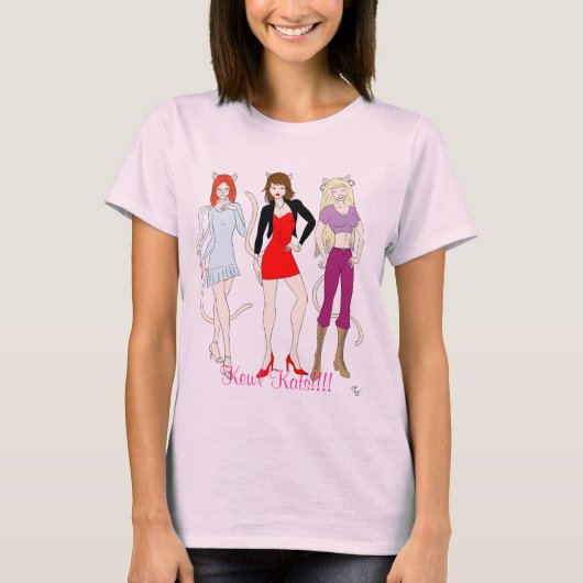 Kewl KatsのTシャツ Tシャツ (正面)