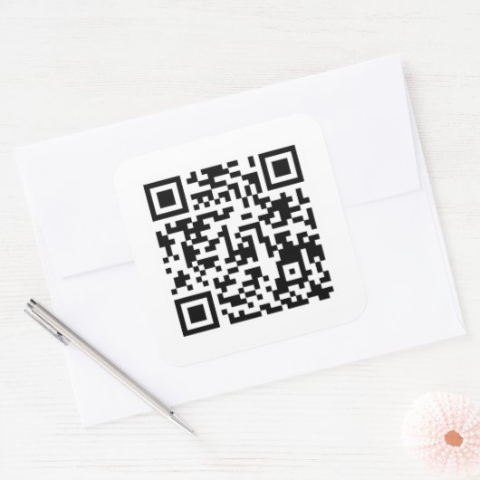 KewlQRcode スクエアシール (封筒)