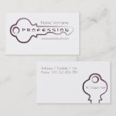 key 名刺 (正面/裏面)