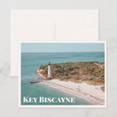  Key Biscayne Florida Cape Lighthouse Photo ポストカード (正面/裏面)