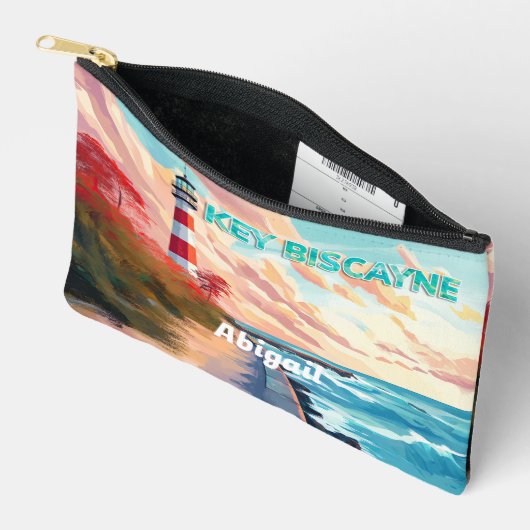 Key Biscayne, Florida Keys アクセサリーポーチ (見開き)