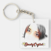 KEY CHAIN BEAUTYCRYSTAL 4 キーホルダー (正面)