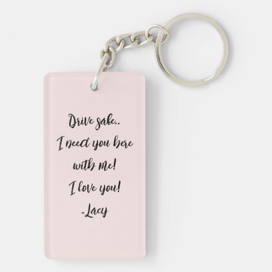 Key Chain for Husband キーホルダー (裏面)