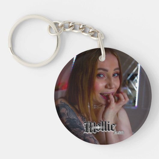 KEY-CHAIN MOLLY_YEAHHH キーホルダー (正面)