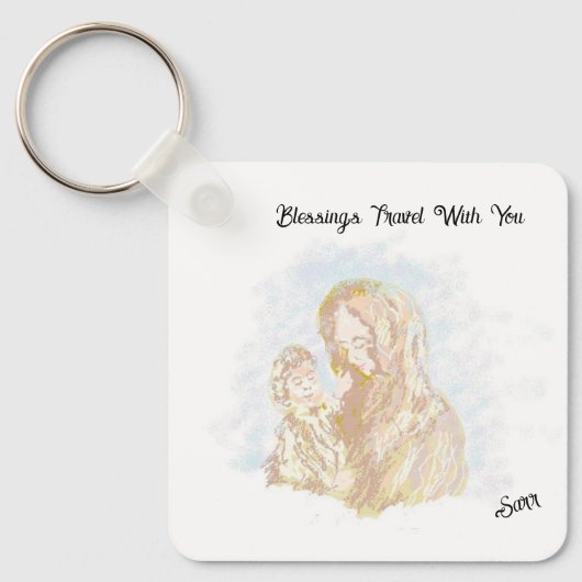 Key Chain  : Travel  Blessings . キーホルダー (正面)
