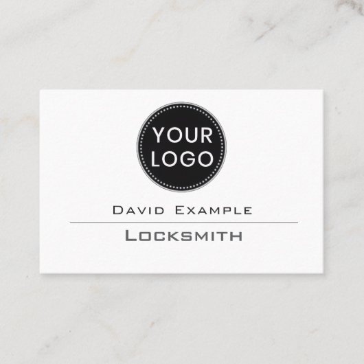 Key-Cutting or Locksmith Company 名刺 (正面)