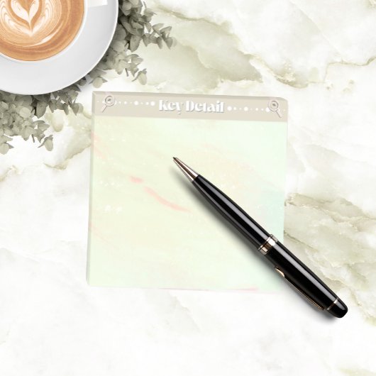 Key Detail Acrylic Reading Annotation ポストイット