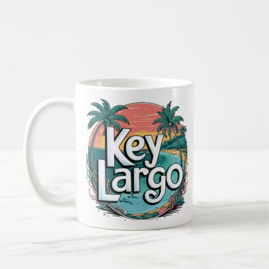 Key Largo コーヒーマグカップ (左)