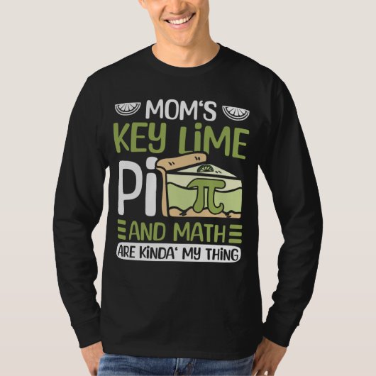 Key Lime Pie And Lemon Pie Dessert Tシャツ (正面)