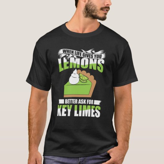 Key Lime Pie For Key Lime Pie Baker Lime Pie Recip Tシャツ (正面)