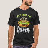 Key Lime Pie Queen Florida Dessert Key Lime Pie Ba Tシャツ (正面)