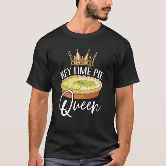 Key Lime Pie Queen Florida Dessert Key Lime Pie Ba Tシャツ (正面)