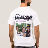 KEY MIXX OFFICIAL ベーシック ダーク Tシャツ (裏面)